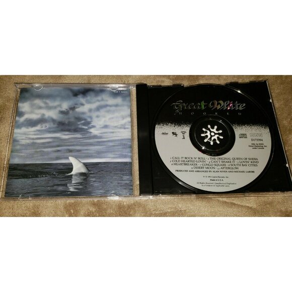 GREAT WHITE cd HOOKED bmg club issue - Picture 5 of 7